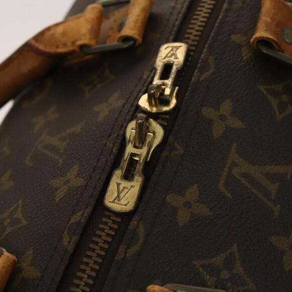 LOUIS VUITTON Monogram Keepall 55 Boston Bag M41424 - Picture 10 of 16